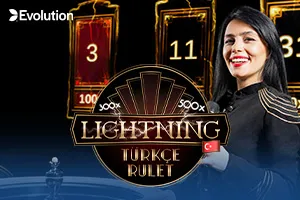 Lightning Roulette en turc par ES